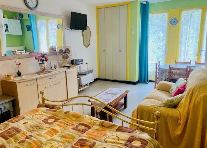Confortable - 3 Pers - Ascenseur - Parking - Wifi - Centre Amelie-les-bains - Fr-1-703-38 アメリ・レ・バン・パラルダ